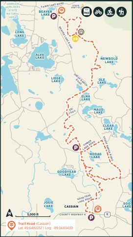 Cassian Ski Bike Trail