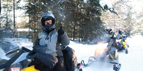 Great Snowmobile Ride