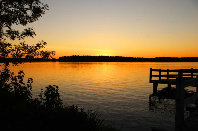 Boom Lake | Boom Lake sunset