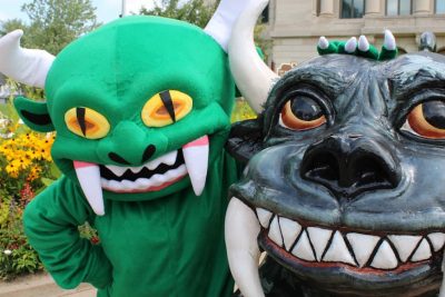 Recomended Article: The best Hodag photo ops in Rhinelander | Hodag at Oneida County Courthouse Rhinelander WI||hodag statue artstart rhinelander|