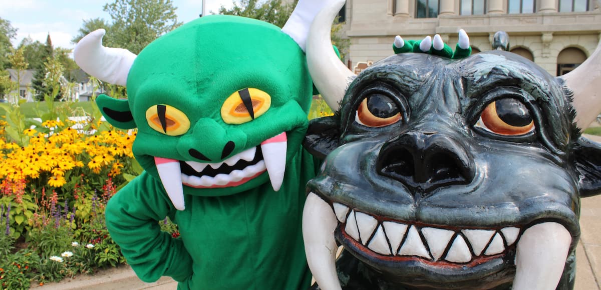 Hodag Fan Drawings - Rhinelander, Wisconsin : Rhinelander, Wisconsin