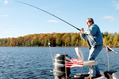 Fall fishing in Rhinelander Wisconsin | Click the link to visit this page