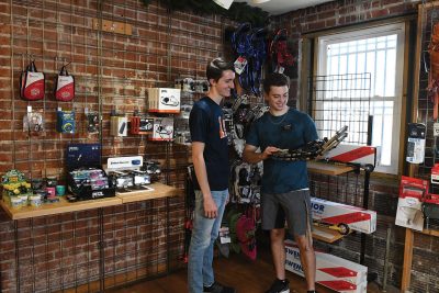 Article: Your Rhinelander shopping guide | Customers looking at the merchandise at Mels Trading Post