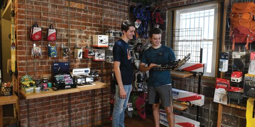 Your Rhinelander shopping guide | Customers looking at the merchandise at Mels Trading Post