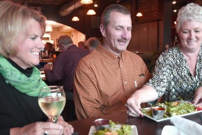 Mentioned in: Your Rhinelander date night, done right | Couple dining at Brown Street 151 in Rhinelander Wisconsin