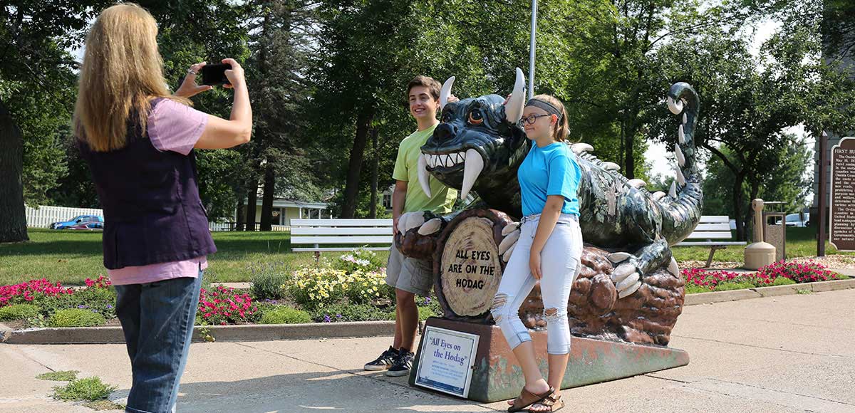 Know your Hodag Meet Rhinelander's most famous resident Rhinelander