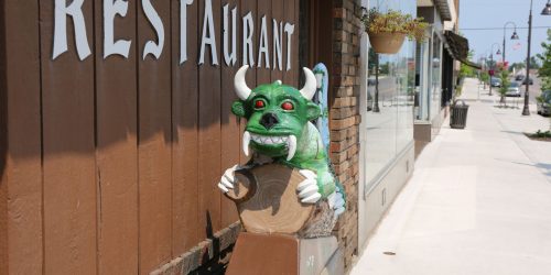 Hodag at Rhinelander Café & Pub