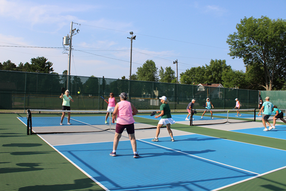 Pioneer Park Pickleball Courts | Pioneer Park Pickleball Rhinelander 082221 08